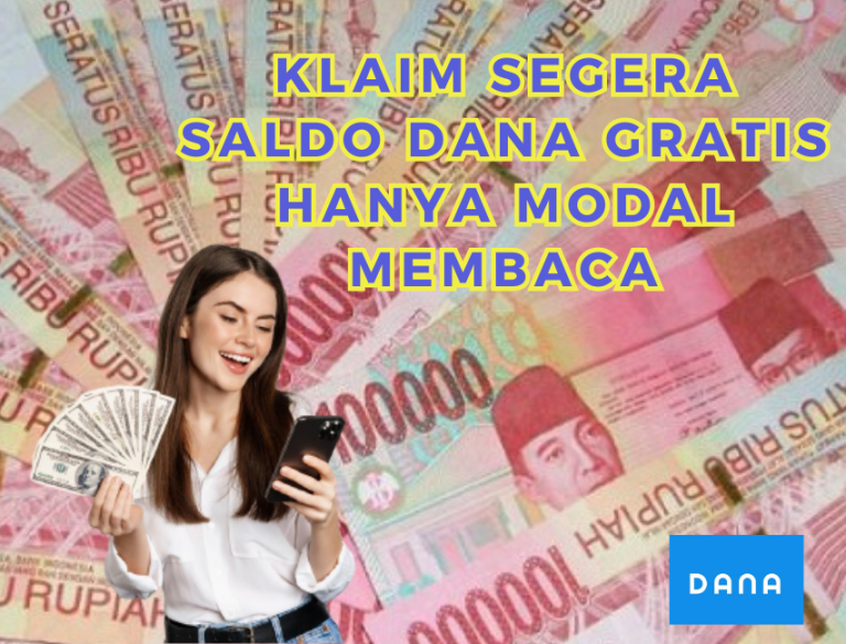 Klaim Saldo Dana Gratis Terbukti Membayar Klik Di Sini