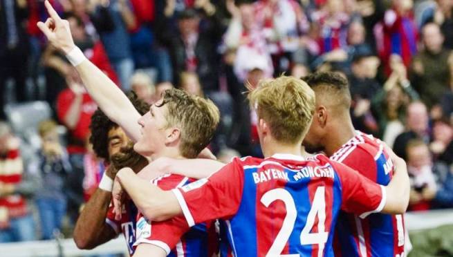 ISTIMEWA KEJAR JUARA: Bayern Muenchen akan mencetak hattrick juara di pentas Bundesliga seiring kemenangan 1-0 atas Hertha Berlin.