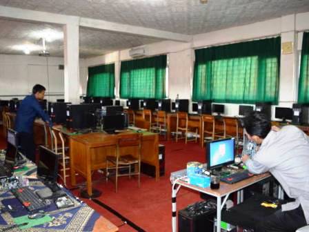 persiapan un onlien di SMK Pasundan 1 Banjaran -bandung-ekspres