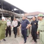 Bupati KBB Abubakar Tinjau lokasi pasca kebakaran Pasar Panorama Lembang