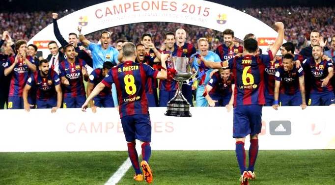 Barcelona Juara Copa Del Rey