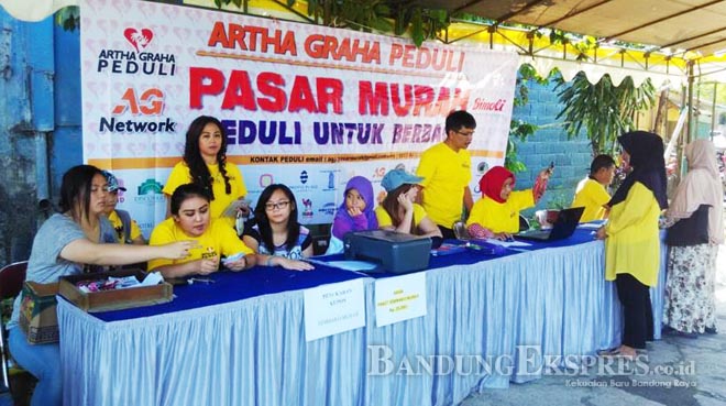 operasi pasar murah Artha Graha