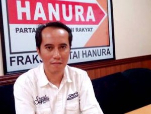 Gagan Hermawan, SE Ketua Fraksi Hanura DPRD Kota Bandung