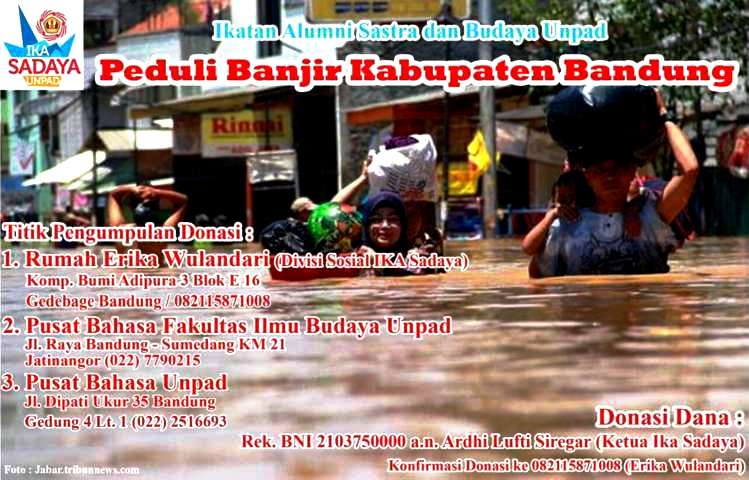 Ika Sadaya Peduli Banjir Bandung