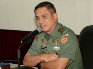 KADISPENAD Brigjen TNI , Alfret Denny D. Tuejeh