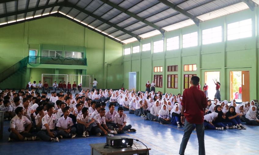 Siswa SMAN 27 Bandung Pilih OSIS Baru