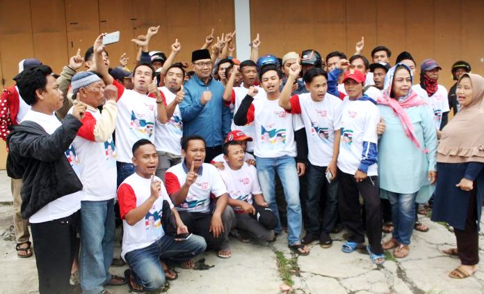 Komunitas tukang ojeg Kabupaten Garut dukung Jokowi-Maruf