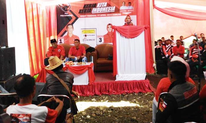 Ratusan Kader PDIP Kabupaten Bandung Gelar Konsolidasi pemenangan Caleg -