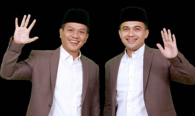 Pasangan pemenang Pilkada Kabupaten Bandung, Dadang Supriatna – Sahrul Gunawan