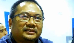 Ketua ICMI MUda Jabar Cucu Sukamana ketika mengomentari onsep BLUD