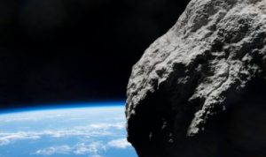 Foto Animasi Asteroid yang diteliti NASA melintasi dekat bumi.