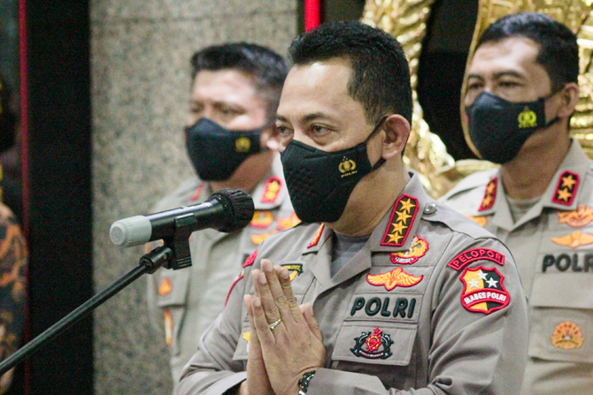 Kapolri Jenderal Pol Listyo Sigit Prabowo. Foto: Dery Ridwansah/ JawaPos.com