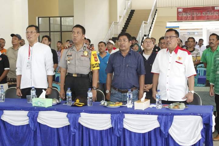 Ketua KOMPOR Kota Depok, Anton Anton Sujarwo (paling kiri).