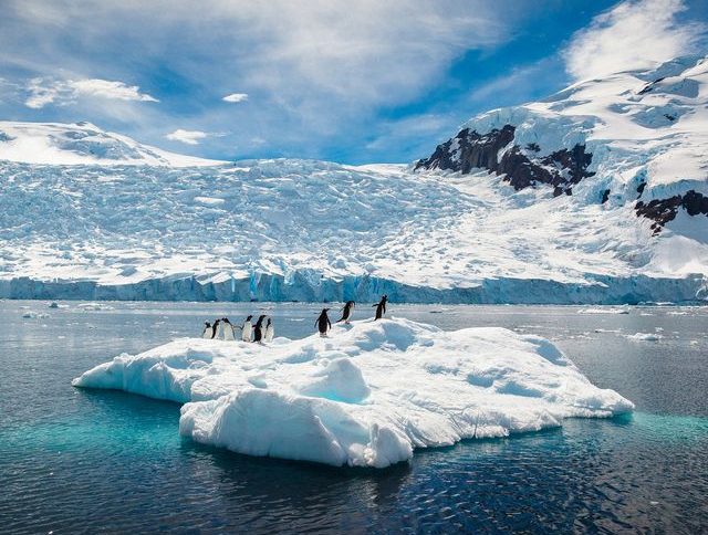 Kondisi alam di wilayah Kutub Selatan Antartika