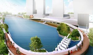 Masterplan Situ Ciburuy yang akan menjadi destinasi wisata air di KBB