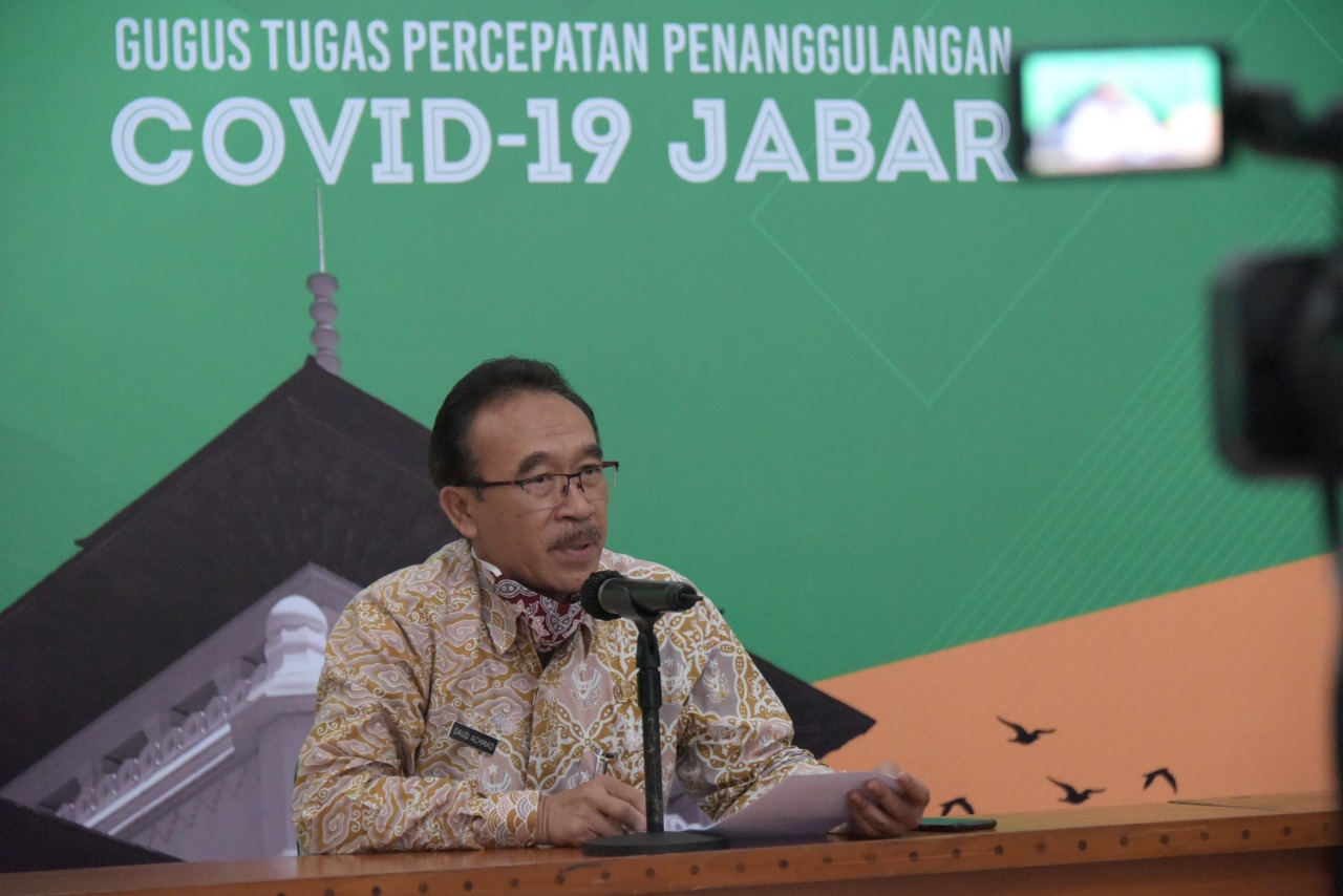 Ketua Harian Satuan Tugas (Satgas) Penanganan Covid-19 Jawa Barat (Jabar) Daud Achmad.