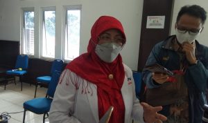 Kepala Unit Transfusi Darah (UTD) PMI Kota Bandung, Uke Muktimanah.