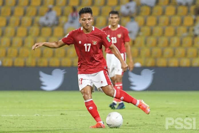 Pemain timnas Indonesia, Syahrian Abimanyu. (PSSI)