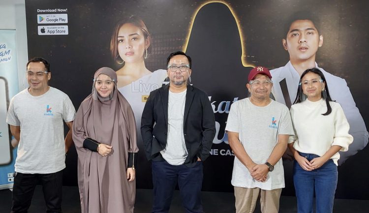 Jumpa pers pengumuman pemenang online casting Ikatan Cinta di bilangan Kebon Jeruk Jakarta Barat Kamis (17/6). (Istimewa)