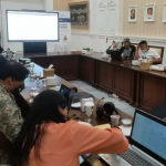 Simposium Digitalisasi Aksara Sunda di Kota Bogor, Jawa Barat, Juni 2021. (ANTARA/PANDI)