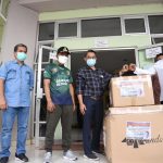 Anggota DPRD Jabar H. Syahrir sampaikan bantuan APD ke Kabupaten Bandung