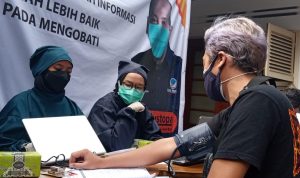 Kantor DPW Nasdem Jabar menggelar Vaksinisasi untuk warga Kota Bandung