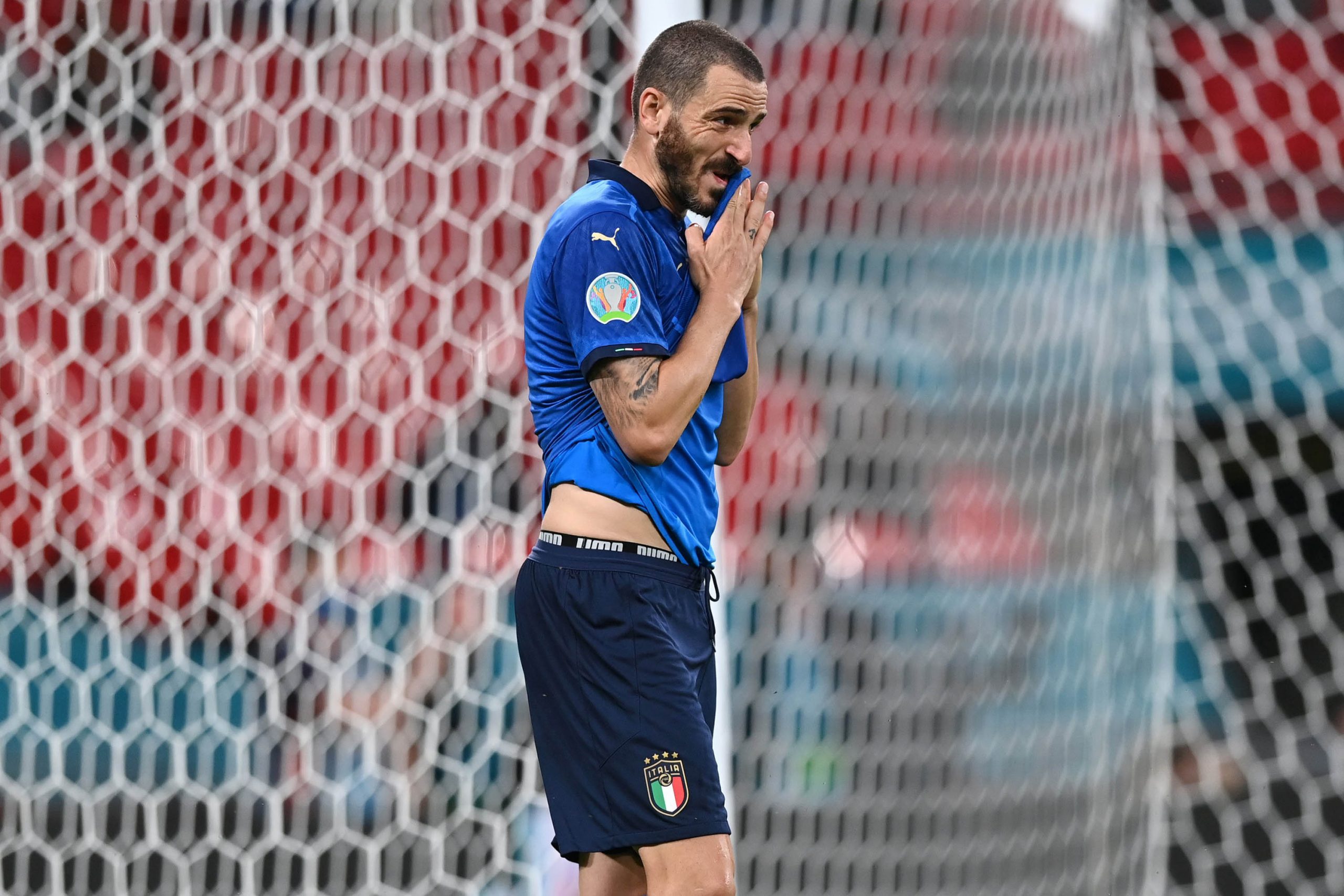 Pemain Italia, Leonardo Bonucci. (UEFA)