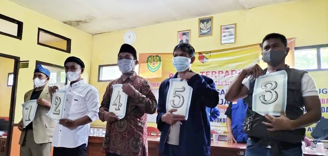 Calon Kepala Desa Arjasari Kabupaten Bandung.
