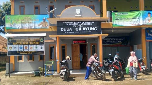 Kantor Desa Cilayung, Kecamatan Jatinangor, Kabupaten Sumedang. (Yanuar Baswata/Jabar Ekpres)