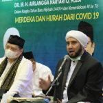 Airlangga Hartarto Bersama Habis Syehk Abdul Qodir Assegaf