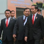 ILUSTRASI: Presiden Joko Widodo bersama Menteri Pertahanan Prabowo Subianto. (Dery Ridwansah/ JawaPos.com )