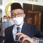 Kepala Badan Pengelola Keuangan dan Aset Daerah (BPKAD) Kabupaten Bogor, Ade Jaya Munadi di Cibinong, Kabupaten Bogor, Jawa Barat. (ANTARA/M Fikri Setiawan)