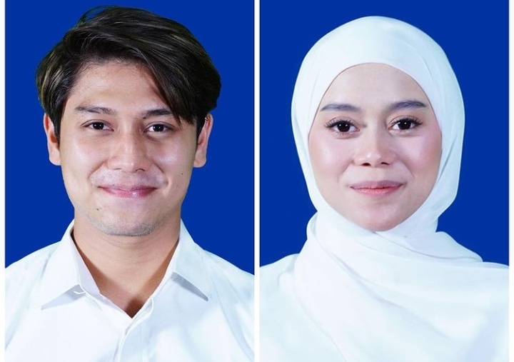 Foto Rizky Billar dan Lesti untuk keperluan administrasi pernikahan diposting melalui akun media sosial mereka masing-masing. (Istimewa)