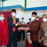 Sertijab Kepala Desa Keresek, Kecamatan cibatu Garut