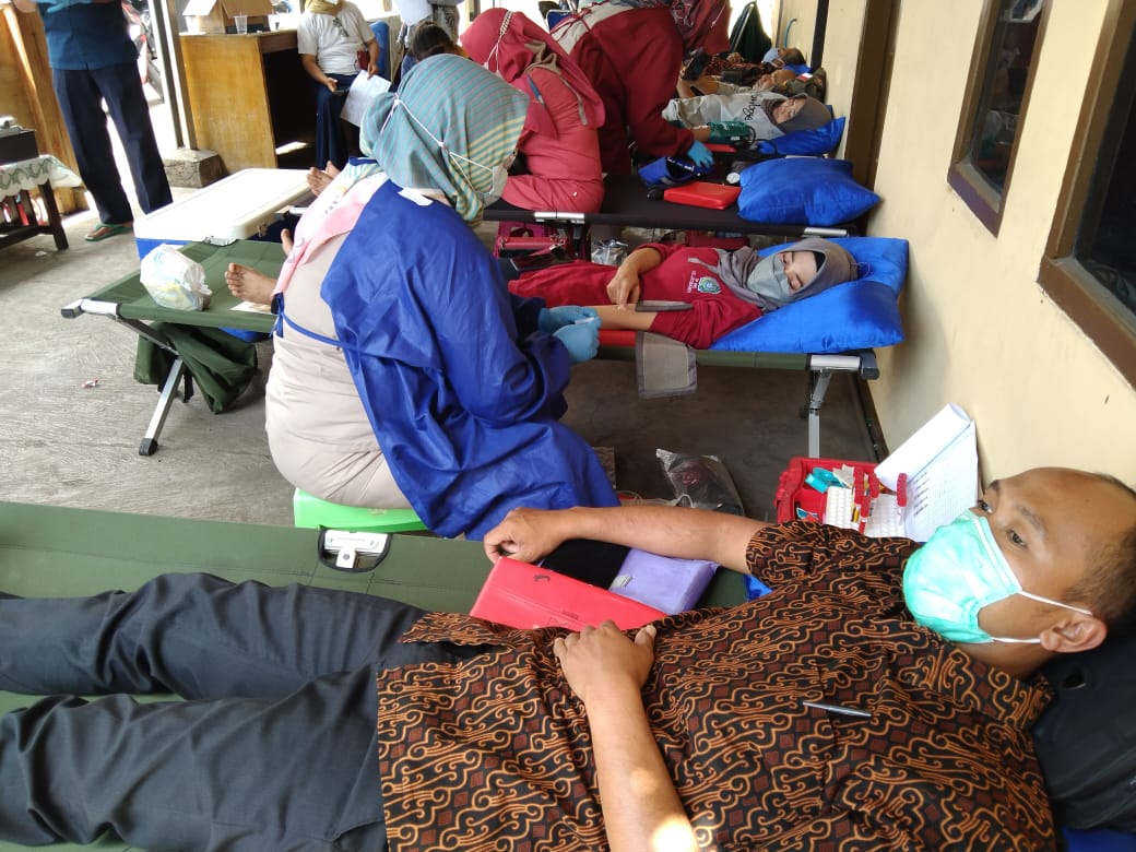 Ilustrasi, giat donor darah UPTD PMI Sumedang. Istimewa