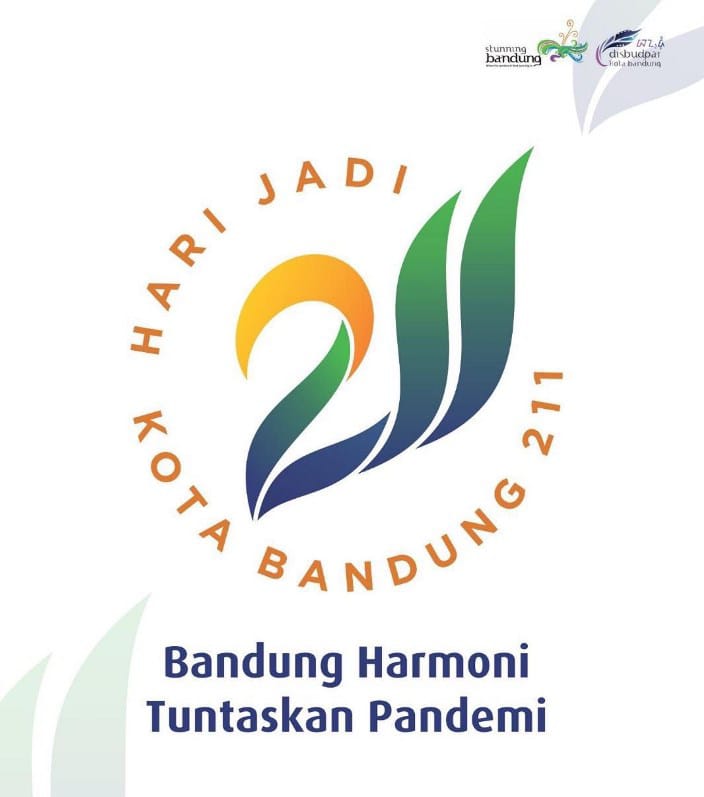 Logo Hari Jadi Kota Bandung ke-211