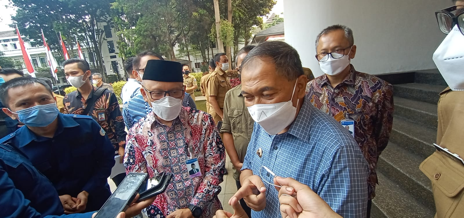 Dok. Wali Kota Bandung, Oded M Danial pada saat di Balai Kota Bandung, Selasa (24/8).