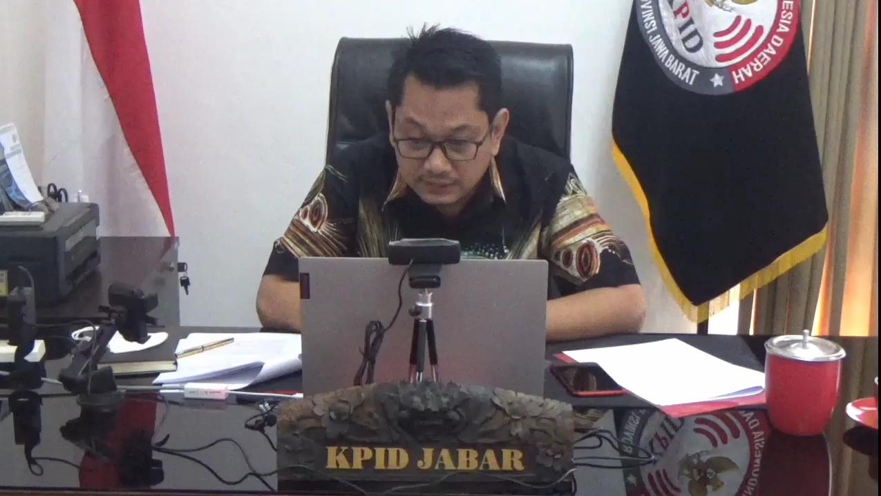 Ketua Komisi Penyiaran Indonesia Daerah Jawa Barat, Adiyana Slamet.