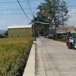 Suasana Desa Nanjung Mekar, Kecamatan Rancaekek, Kabupaten Bandung pada Kamis (26/8). (Yanuar Baswata/Jabar Ekspres)