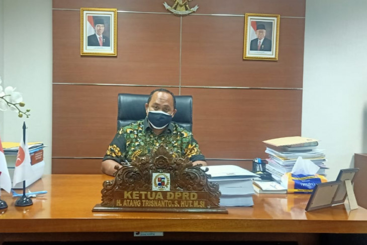Ketua DPRD Kota Bogor, Jawa Barat, Atang Trisnanto, S.Hut, M.Si. (FOTO ANTARA/HO-FAI)