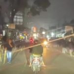 Tangkapan layar video sweeping yang terjadi di Lembang