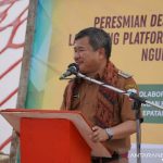 Bupati Garut Rudy Gunawan saat peresmian Desa Wisata Puncak Intan Dewata di Kecamatan Tarogong Kaler, Kabupaten Garut (oto: Antara)