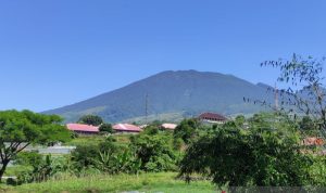 Pendakian ke Gunung Gede Cianjur, Jawa Barat, sudah kembali dibuka setelah pemerintah pusat menetapkan PPKM level 2 untuk Cianjur. (ANTARA POTO./Ahmad Fikri)