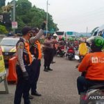 Suasana penerapan ganjil genap bagi kendaraan yang melintas di Kota Bogor, Minggu (5/9/2021) (ANTARA/Riza Harahap)