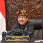 Wakil Gubernur Bali Tjokorda Oka Artha Ardhana Sukawati saat membuka "Indonesia Marketeers Festival 2021" secara daring dari Denpasar, Kamis (16/9/2021). ANTARA/HO-Pemprov Bali
