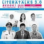 Dinas Komunikasi dan Informatika (Diskominfo) Kota Bandung akan menggelar LITERATALKS 3.0: Surviving Pandemic Covid-19 with Media Literacy, Sabtu, 11 September 2021 Pukul 09.00-11.00 WIB melalui zoom dan Live Instagram.