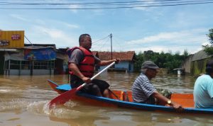 Ilustrasi: Banjir di Kabupaten Bandung