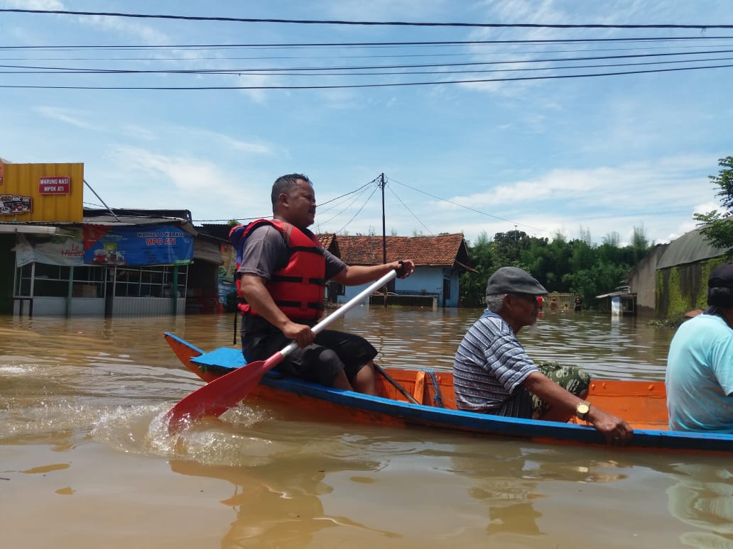 Ilustrasi: Banjir di Kabupaten Bandung