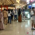 Pengelola pusat perbelanjaan di Cianjur, Jawa Barat, mencatat belum terlihat peningkatan pengunjung meski sudah diperbolehkan buka kembali, salah satunya Citimall Cianjur. ANTARA/Ahmad Fikri