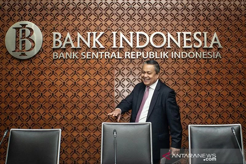 Gubernur Bank Indonesia Perry Warjiyo. ANTARA FOTO/Aprillio Akbar/pd.